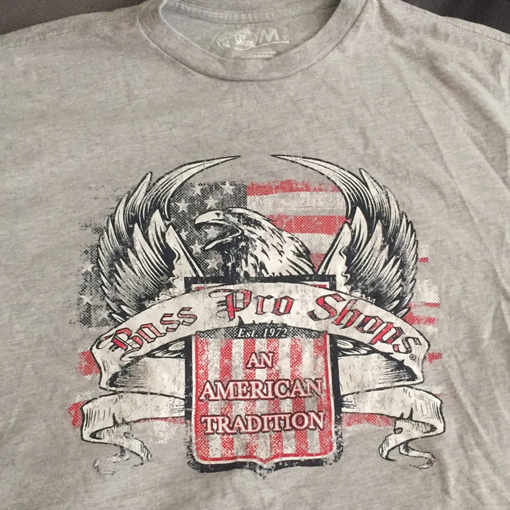 SOLD Bass Pro Patriotic T-Shirt